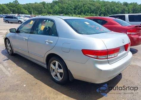 2003 Honda Accord 2.4 Ex из США, поврежденный, VIN JHMCM56713C056579